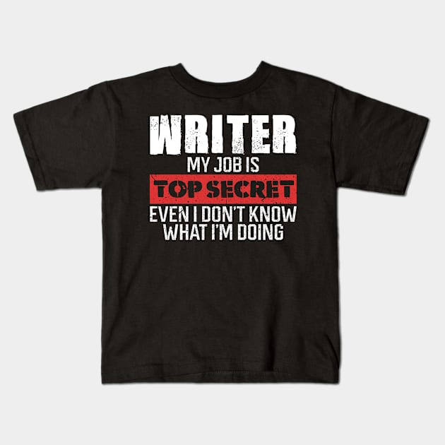 Writer gifts Kids T-Shirt by SerenityByAlex